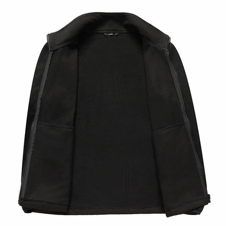 Fleece jacket for women with high collar Lune London