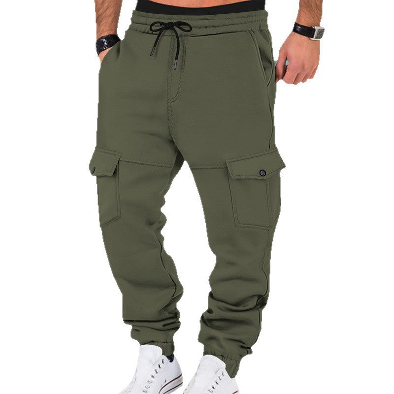 Men's cargo joggers with handy pockets Lune London