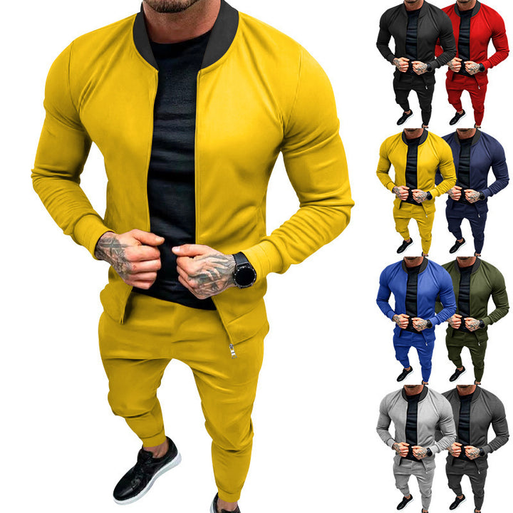 2-piece men's tracksuit with modern zip closure Lune London