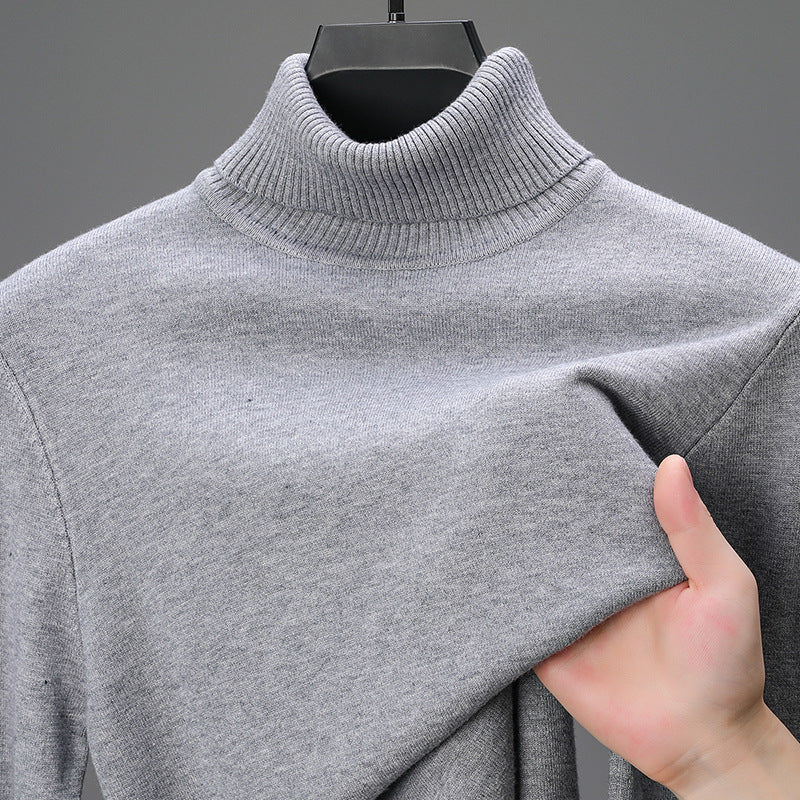 elegant ribbed sweater for men in high quality cotton Lune London