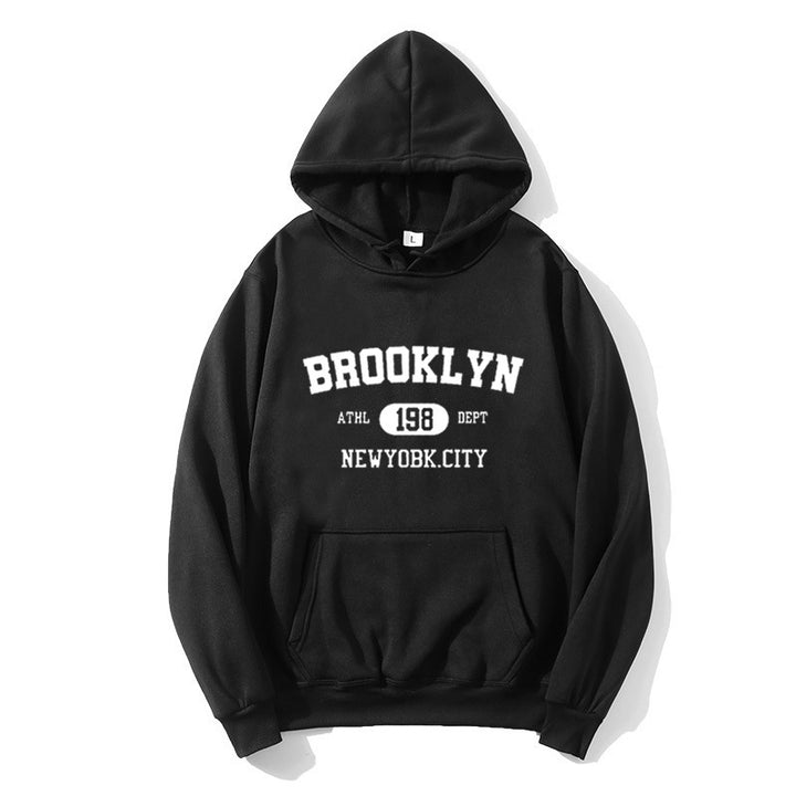 Women's hoodie with casual Brooklyn design Chic & Stil