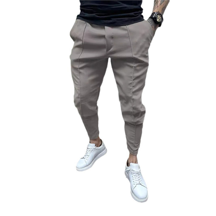 Men's slim fit jogger pants with practical pockets Lune London