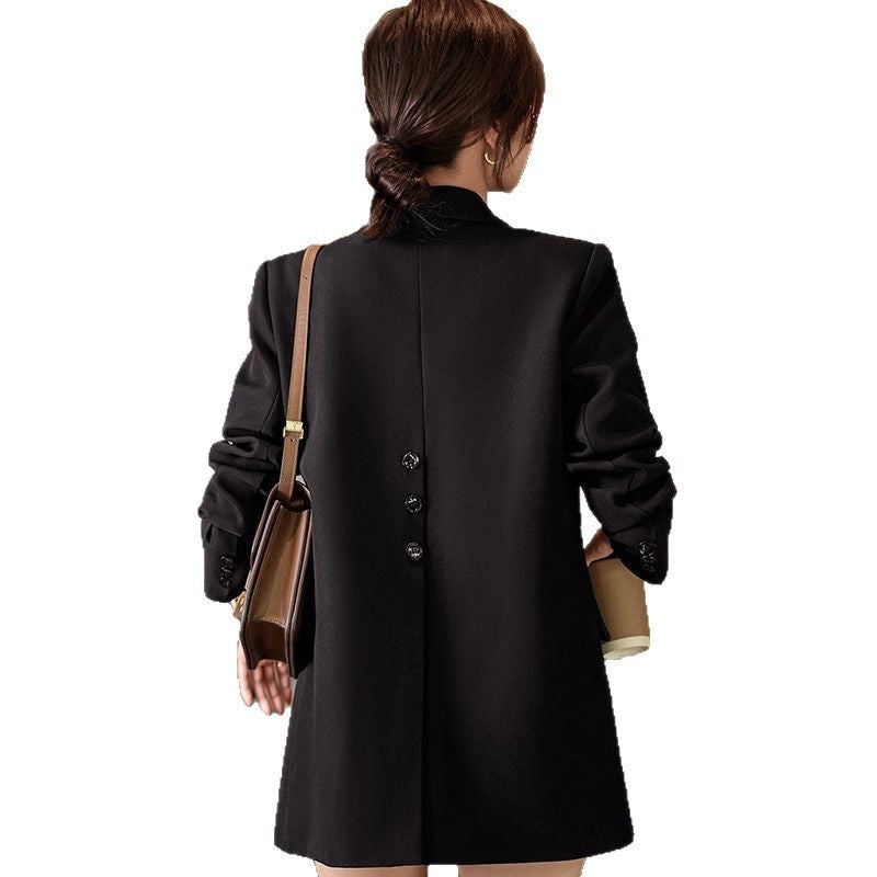 Blazer moderne pour femmes à revers hauts Chic & Stil