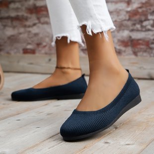 Elegant and comfortable ballerinas for ladies with breathable upper Lune London