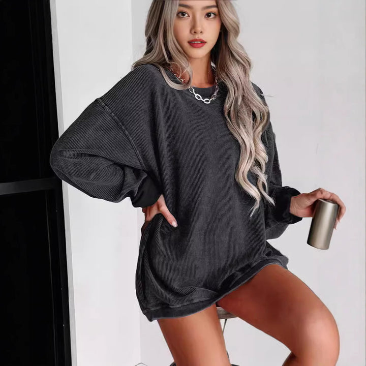 Chunky knit casual sweater for ladies Lune London