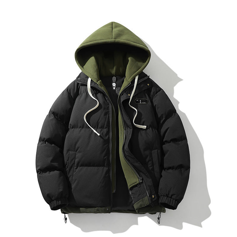 Urban down jacket for men with removable inner lining Lune London