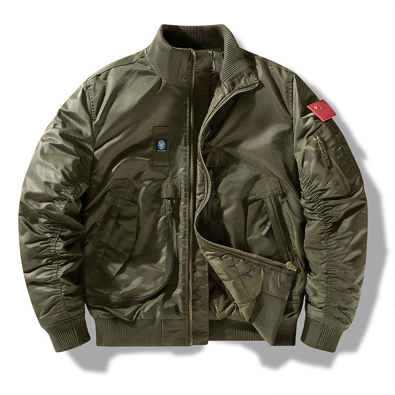 Men's bomber jacket with technical details and practical pockets Lune London