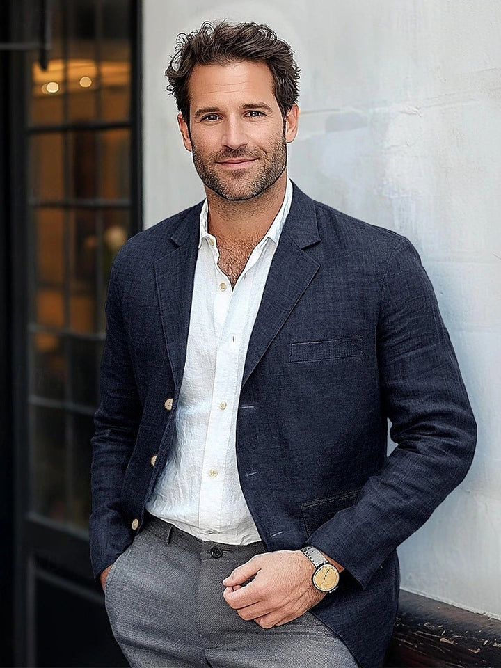 Lune London | Men's Casual Linen Blazer