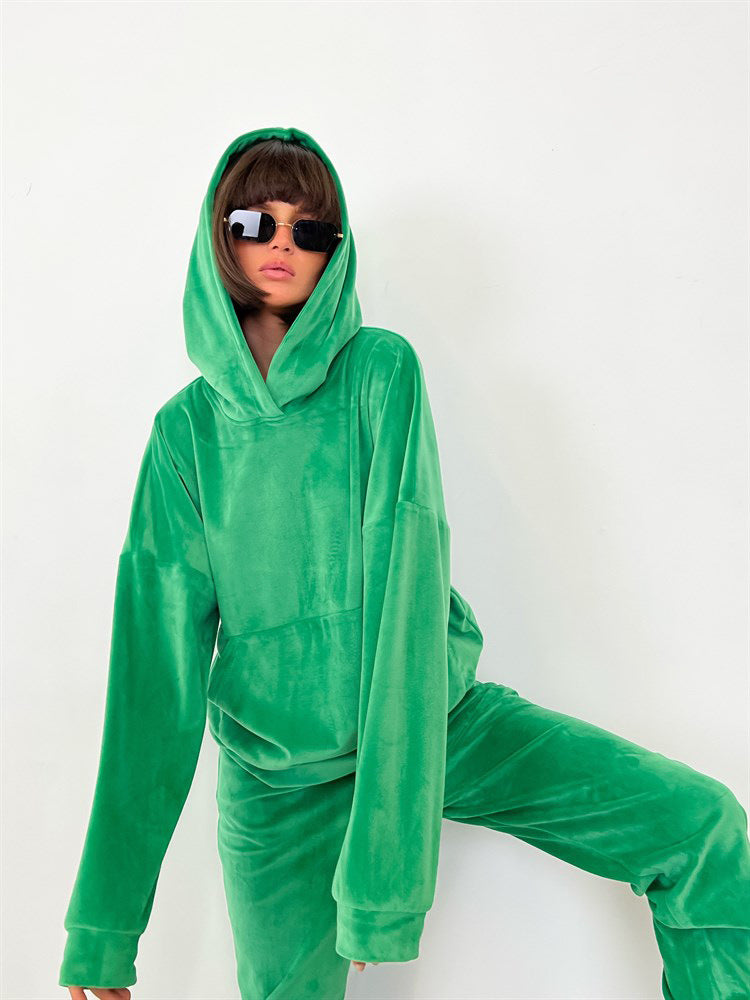 Ladies Cozy Hoodie and Jogging Pants Set Lune London