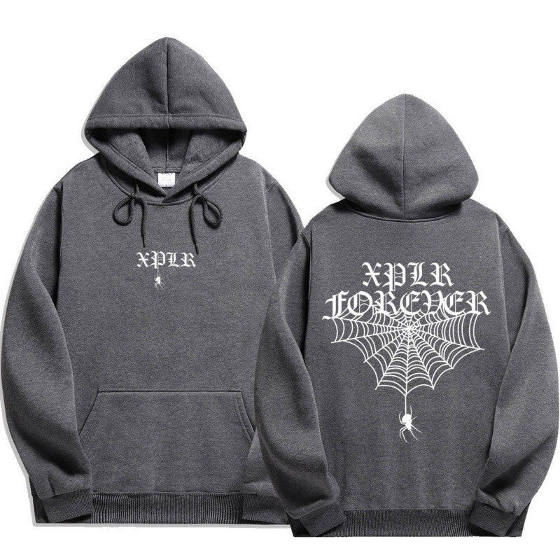 Women’s hoodie with cool graphic prints and kangaroo pocket Chic & Stil