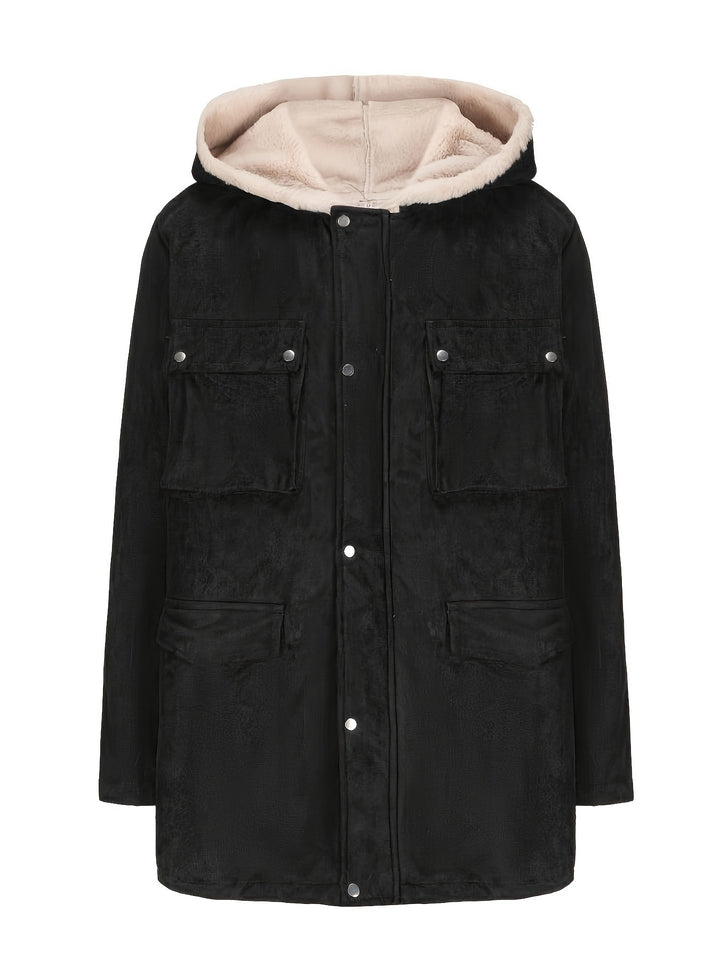 Lune London Women's Wrap Jacket with Cozy Lining
