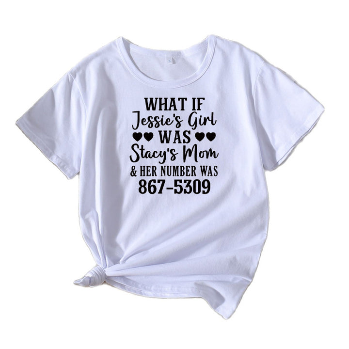 Ladies leisure humorous graphic T-shirt Lune London