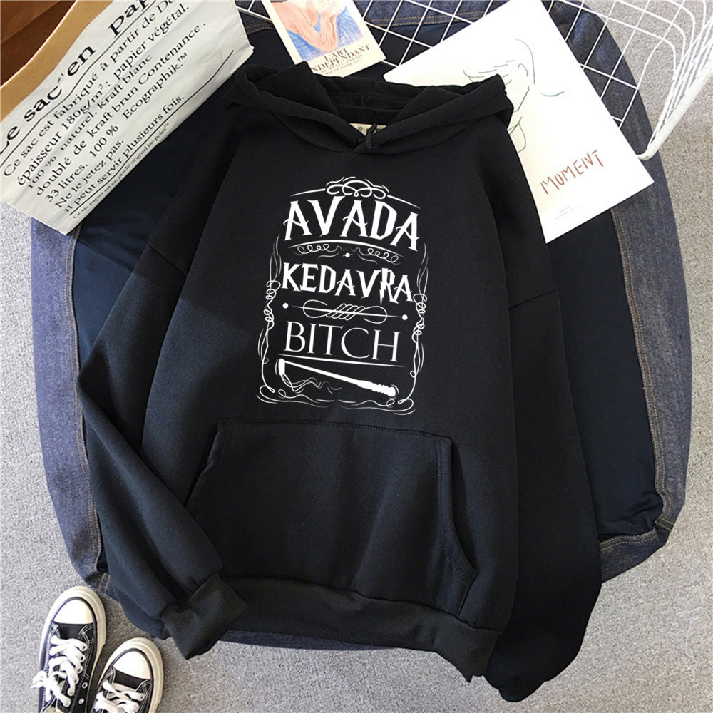 Women's hoodie with creative graphic design Chic & Stil