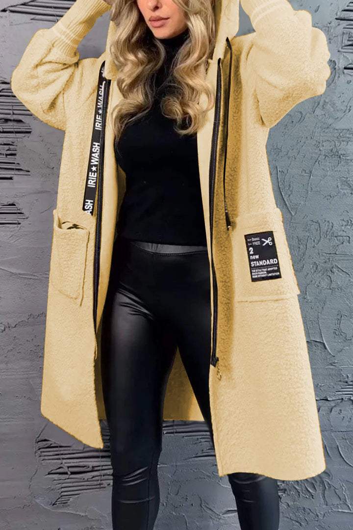 Ladies Cozy Oversized Winter Jacket with Hood Lune London