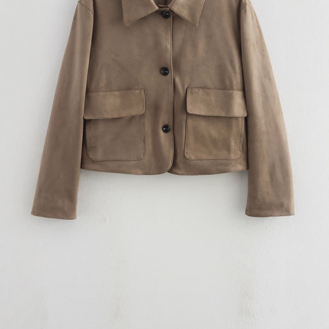 Trendy synthetic jacket for ladies Lune London