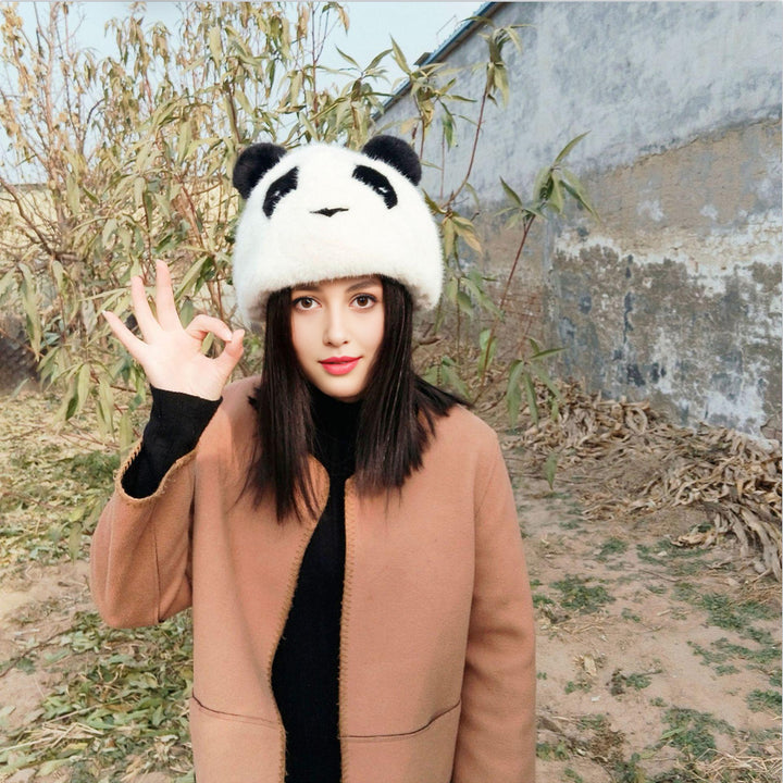 Ladies Chic and Stylish Cozy Panda Beanie