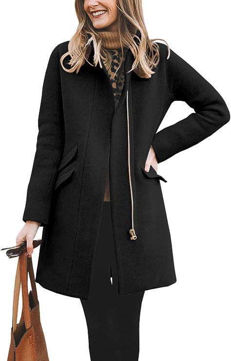 Lune London Women's Wool Asymmetrical Coat