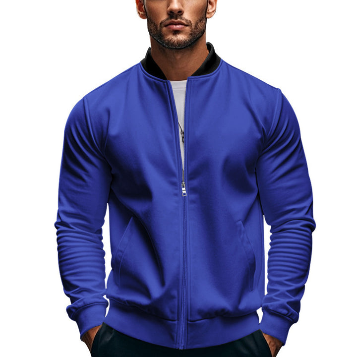 Sporty bomber jacket for men with practical pockets Lune London