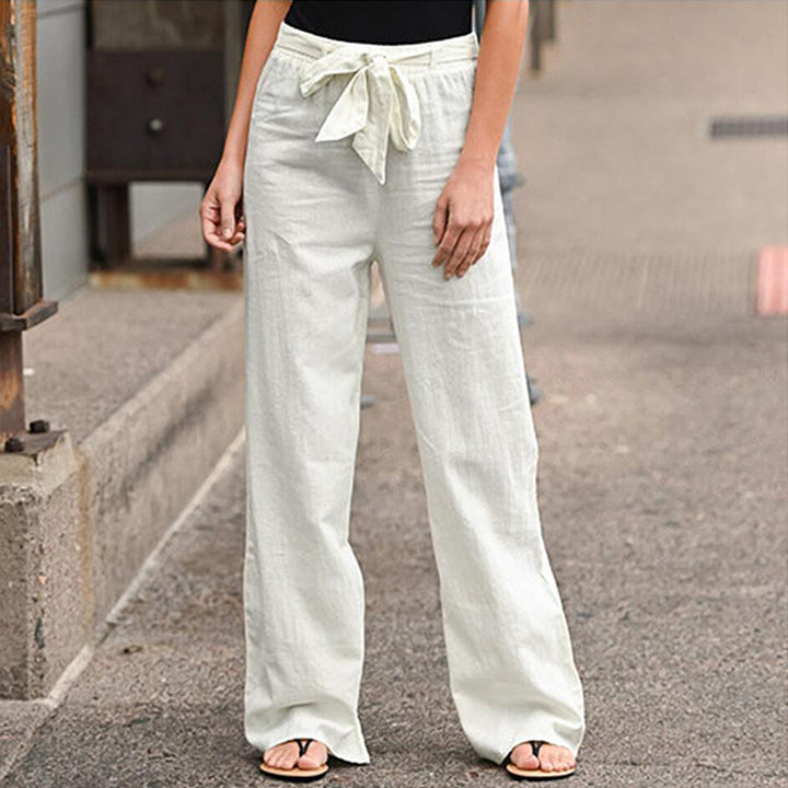 Women Lightweight Casual Summer Pants Lune London