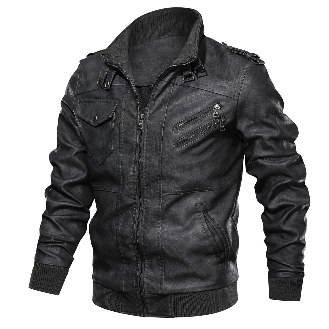 Lune London Faux Leather Jacket for Men