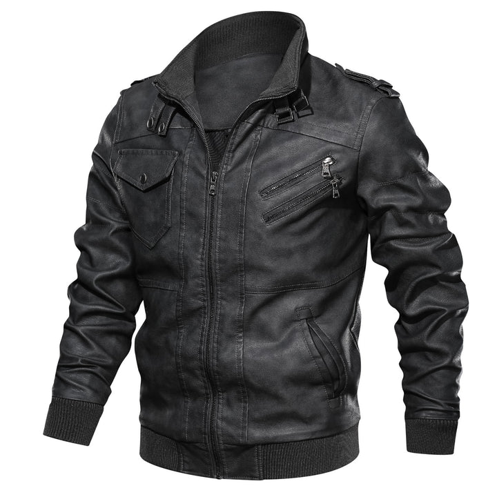 Lune London Faux Leather Jacket for Men