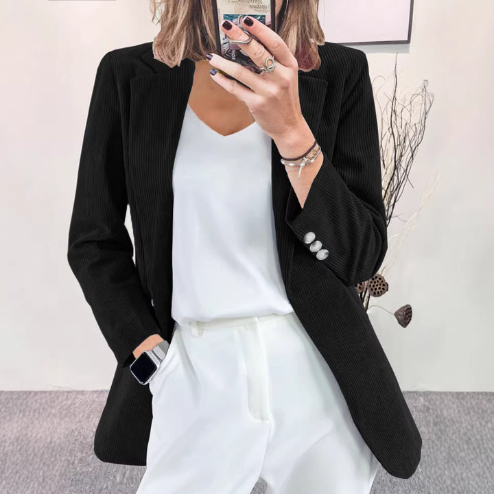 Veste à rayures à la mode pour femmes avec coupe slim Chic & Stil