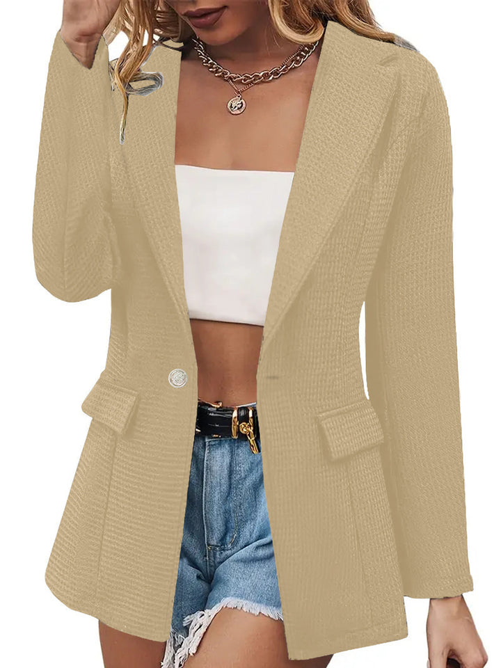 Ladies Elegant Structured Blazer Lune London