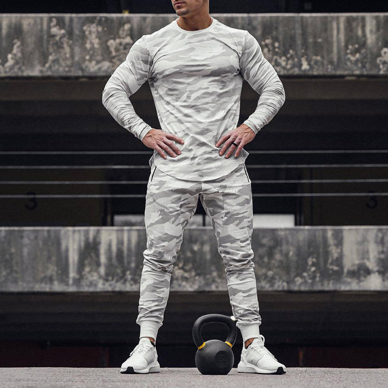 Men's sporty cargo pants with elastic waistband and practical pockets Lune London