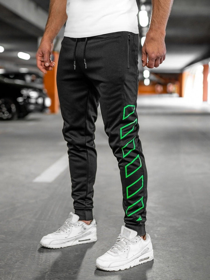 Sporty jogger pants for men with zip pockets Lune London