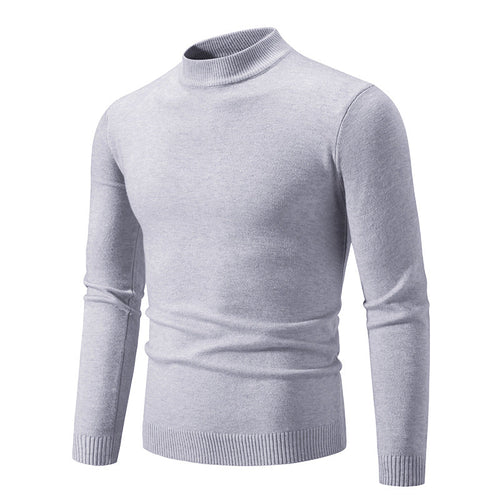 Lune London | Men's Elegant Sweater with Stand-Up Collar