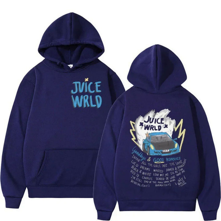 Hoodie femme avec design graphique créatif et lettrage inspirant Chic & Stil