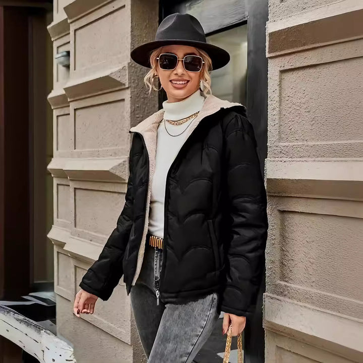 Women's winter coat space-saving and warm Lune London