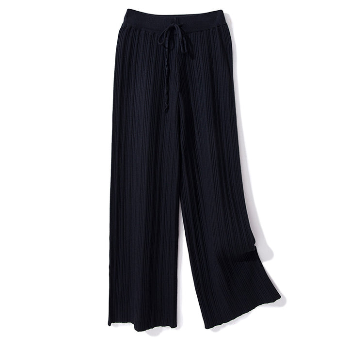 Pantalons en maille lâche pour femmes Chic & Stil