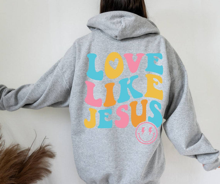 Women's Oversized Hoodie with Colorful Print Chic & Stil