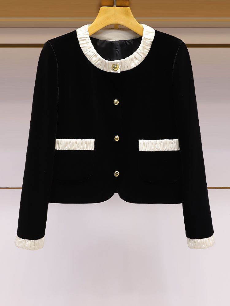 Veste courte pour femmes avec volants élégants Chic & Stil