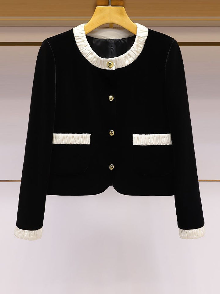 Veste courte pour femmes avec volants élégants Chic & Stil
