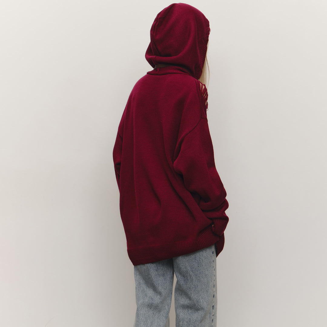 Hooded sweatshirt for women with a generous cut and a trendy design Lune London