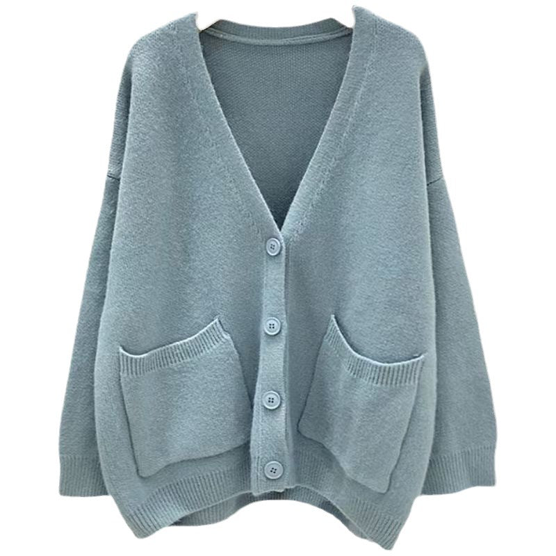 Cardigan femme avec col en V et poches pratiques Chic & Stil 1771687738