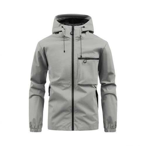 Veste de pluie respirante pour hommes avec capuche réglable Lune London