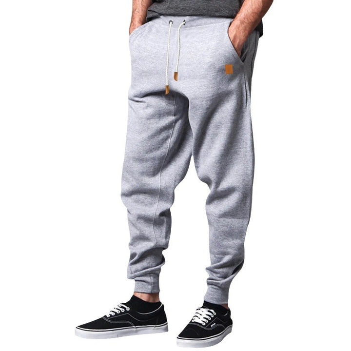 Comfortable jogger pants for men with elastic waistband and practical cut Lune London
