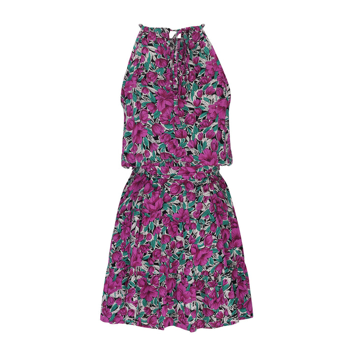 Summer dress for women with an airy cut and floral pattern Lune London
