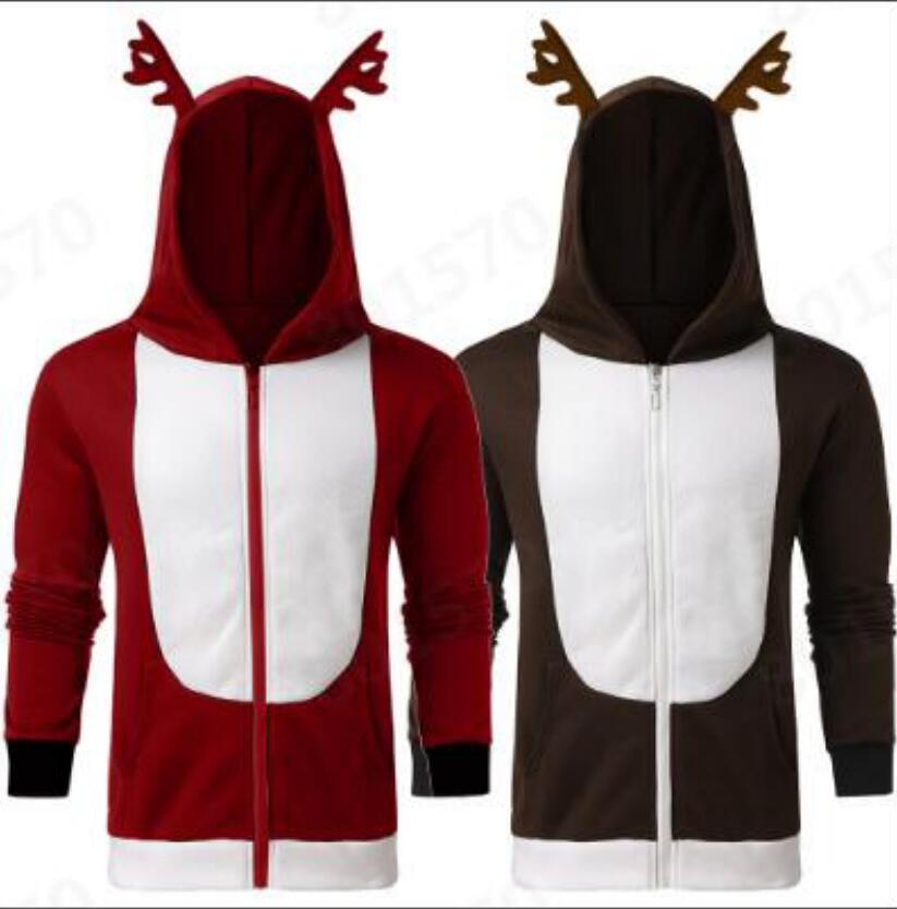 Hooded sweatshirt for women with reindeer eyes and kangaroo pocket Lune London