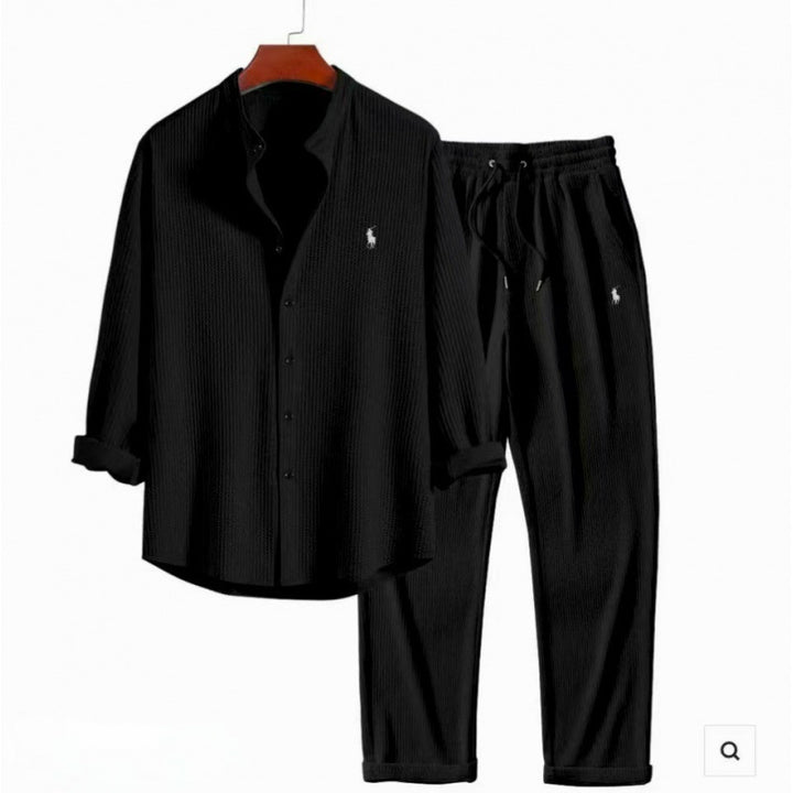 Women's pajama set with elegant shirt and comfortable pants Lune London