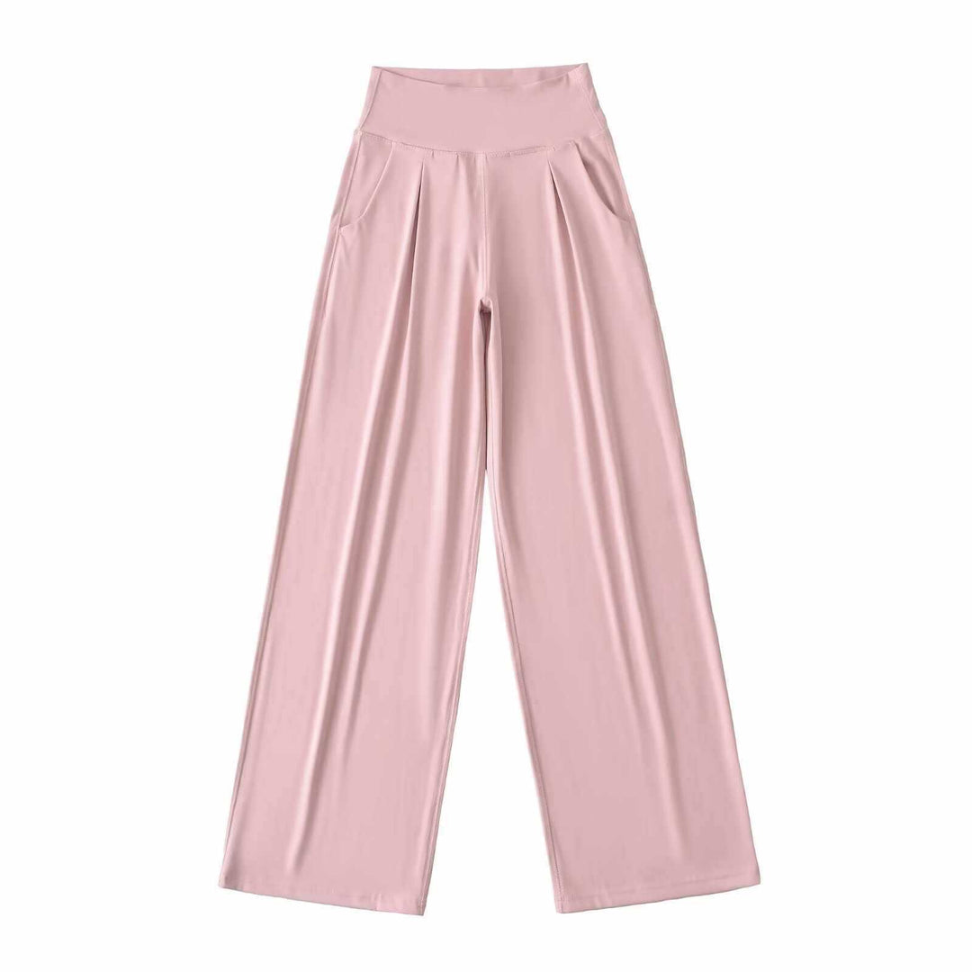 Elegant high-waisted palazzo pants for women Lune London