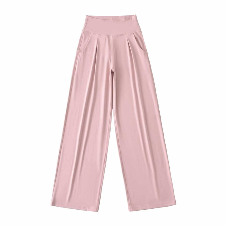 Elegant high-waisted palazzo pants for women Lune London
