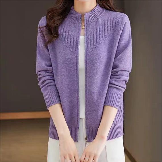 Ladies cardigan with high collar Lune London