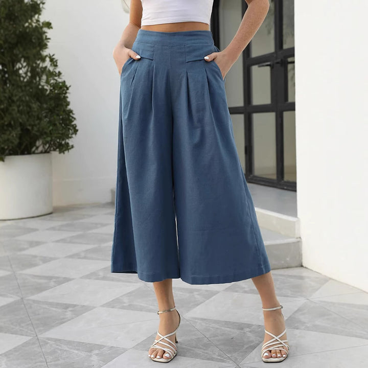 Women wide pants with elegant cut Lune London
