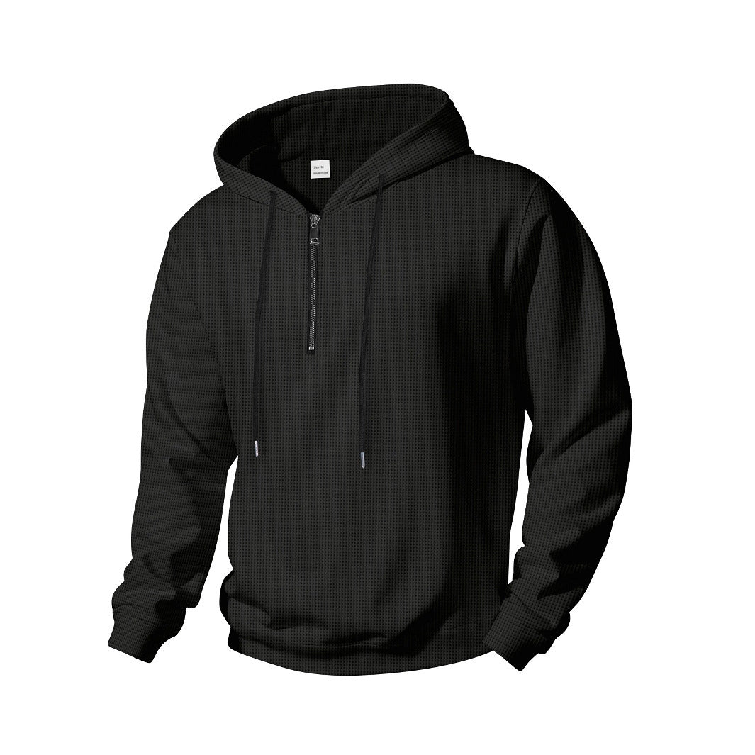 Men's sporty hoodie with innovative zipper and breathable fabric Lune London
