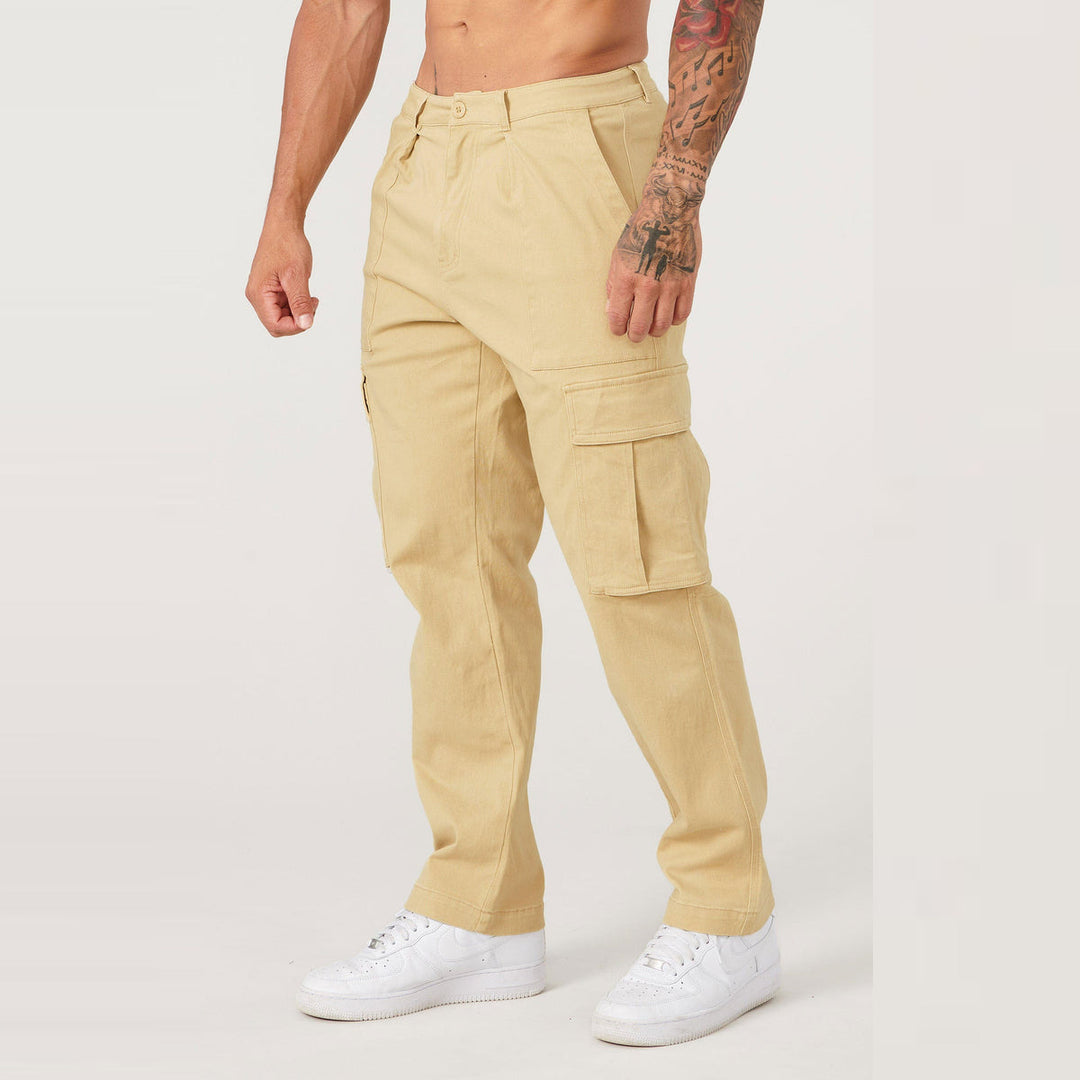 Men's cargo pants with functional pockets and comfortable fit Lune London