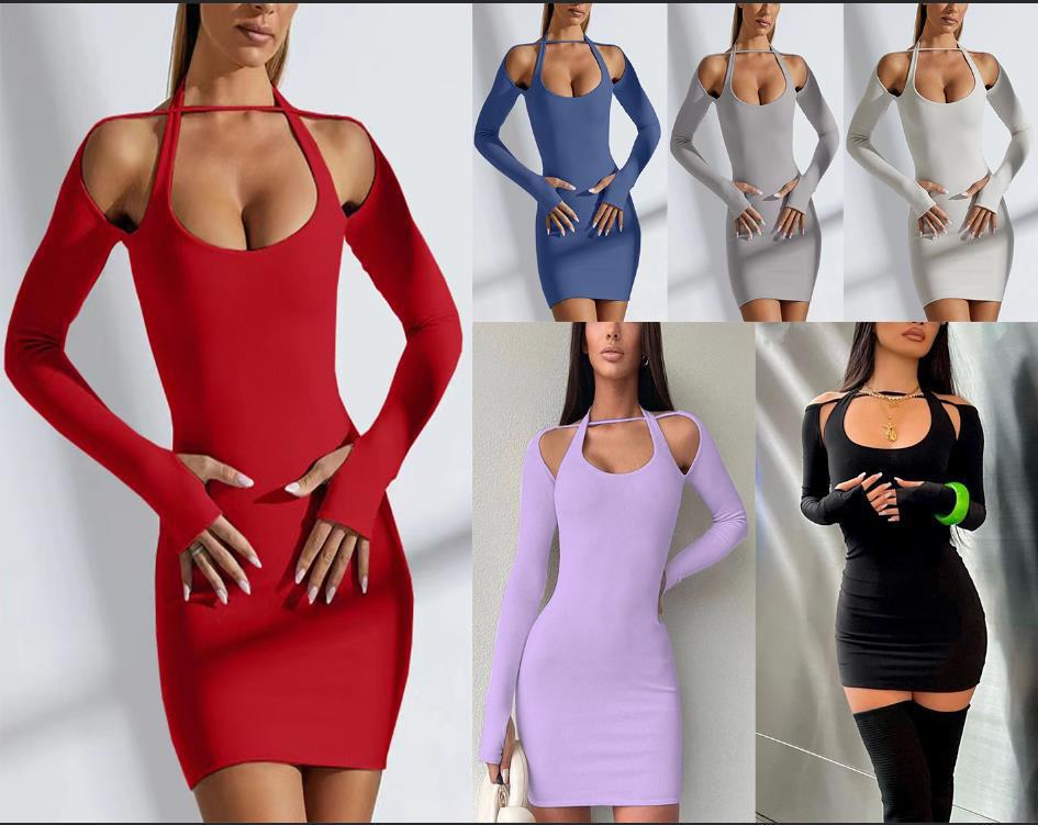 Lune London Ladies' Open Side Long Sleeve Mini Dress